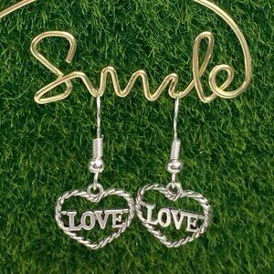 Heart Earring, Valentine's Day Gift, Love Earring, Anniversary Gift, Valentine